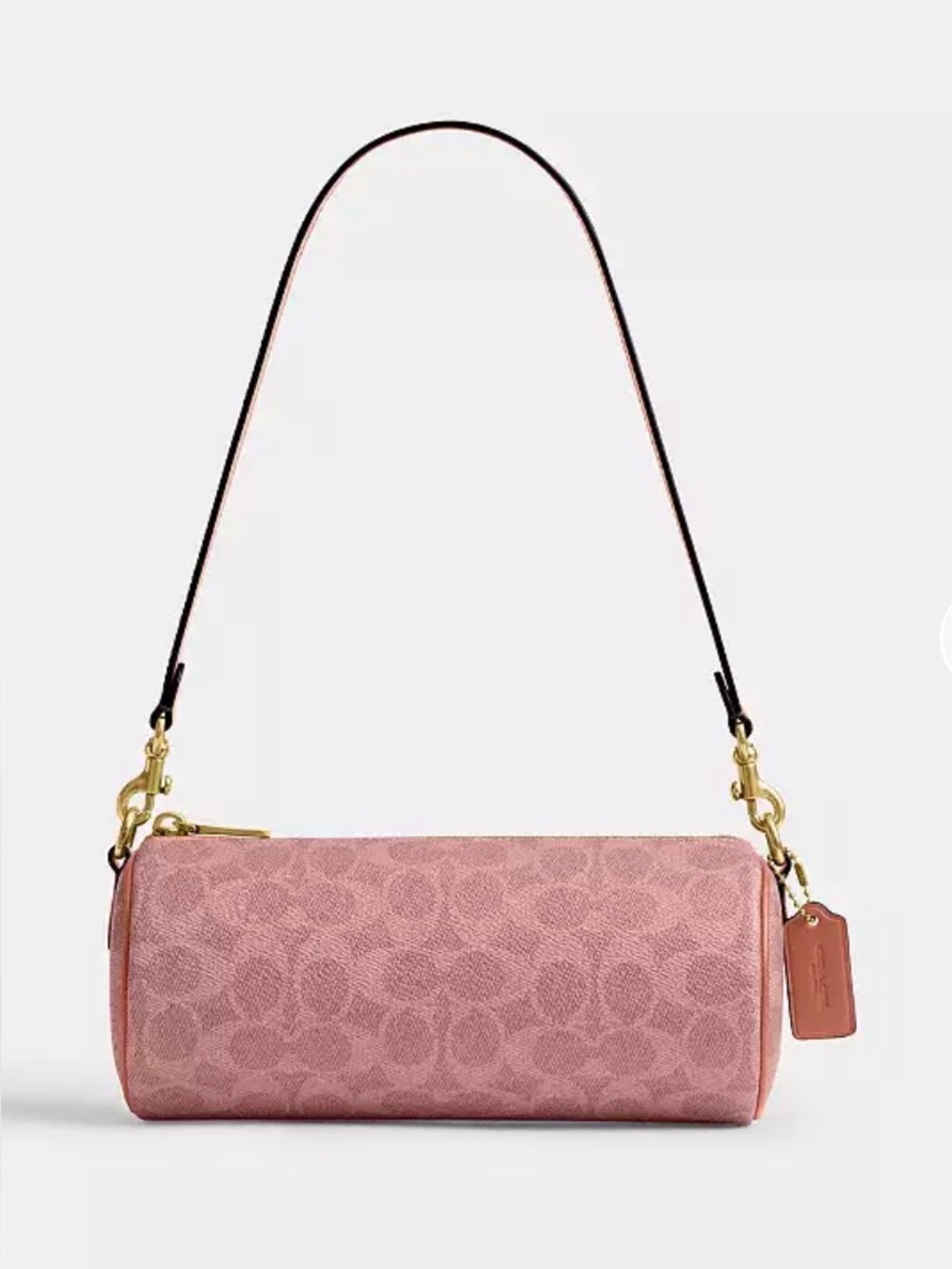 Coach Barrel Bag in Melon Pink